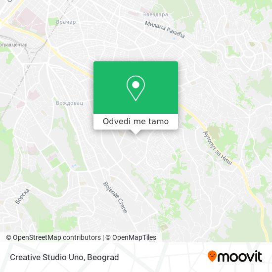 Creative Studio Uno mapa