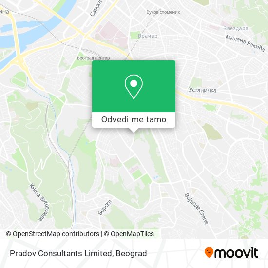 Pradov Consultants Limited mapa