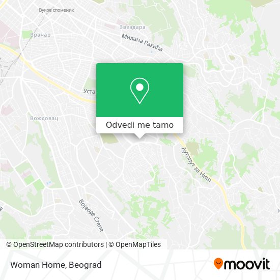 Woman Home mapa