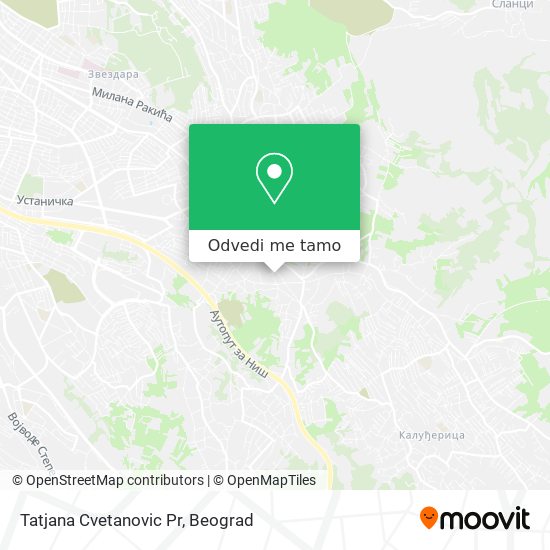 Tatjana Cvetanovic Pr mapa