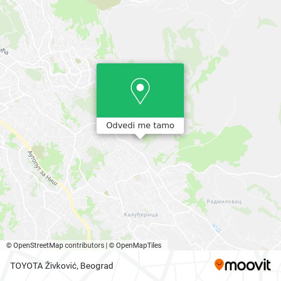 TOYOTA Živković mapa