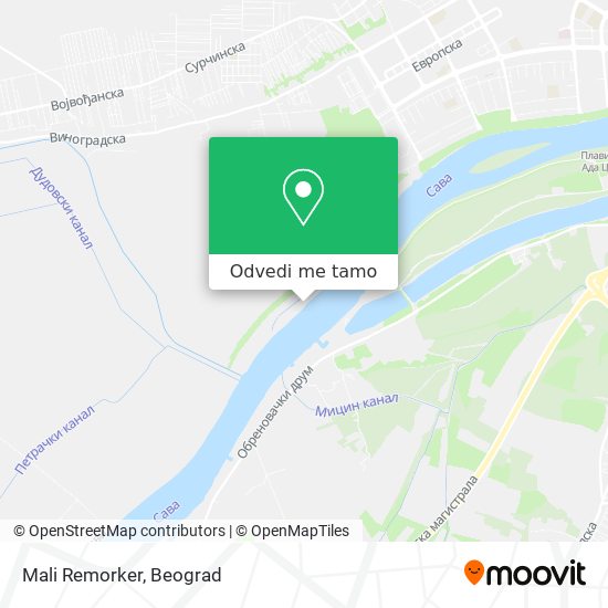 Mali Remorker mapa