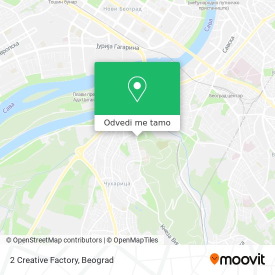 2 Creative Factory mapa