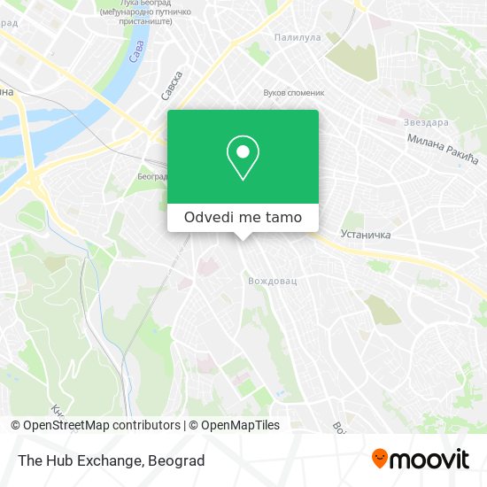 The Hub Exchange mapa
