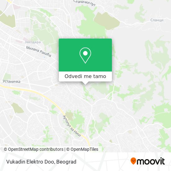 Vukadin Elektro Doo mapa