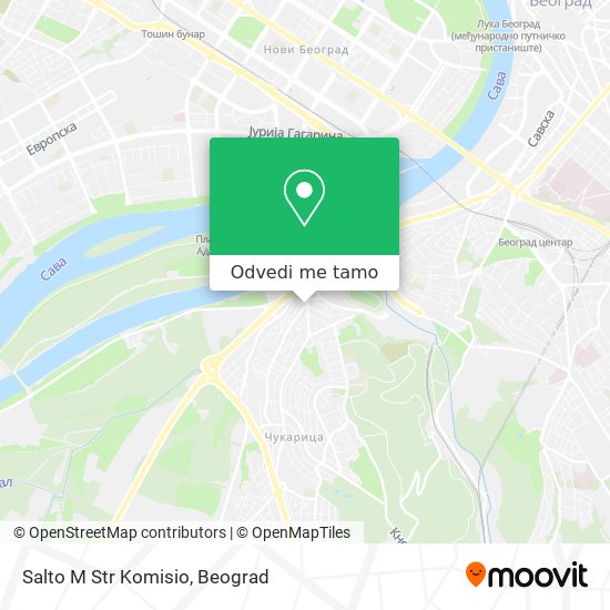 Salto M Str Komisio mapa