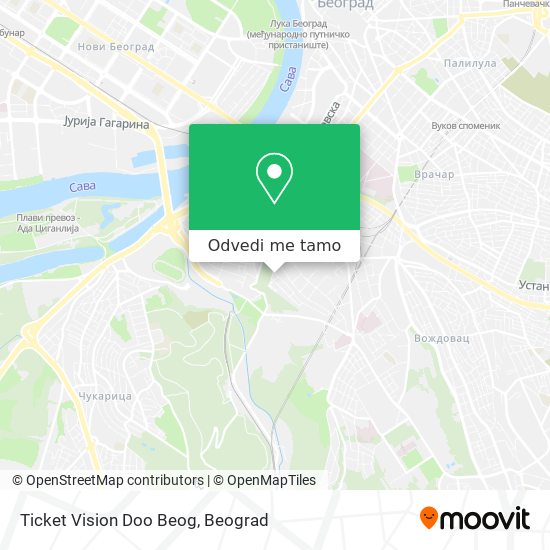 Ticket Vision Doo Beog mapa