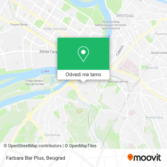Farbara Bar Plus mapa