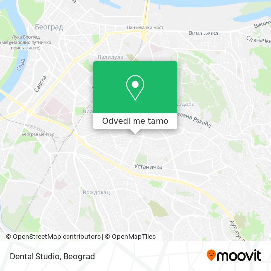 Dental Studio mapa