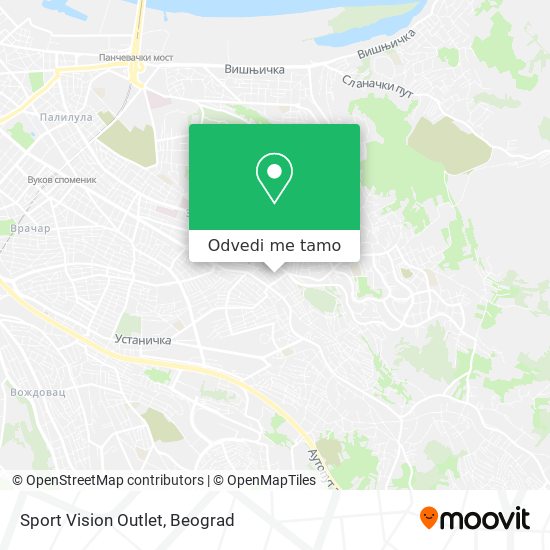 Sport Vision Outlet mapa