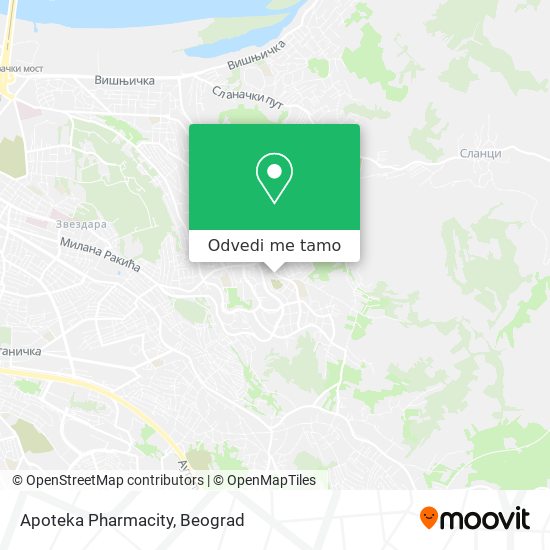 Apoteka Pharmacity mapa