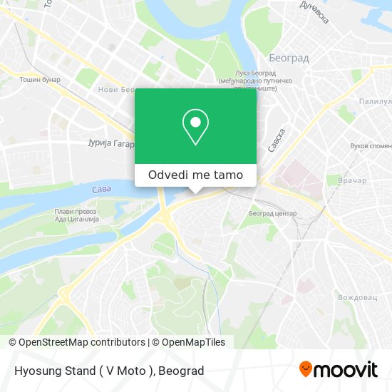 Hyosung Stand ( V Moto ) mapa