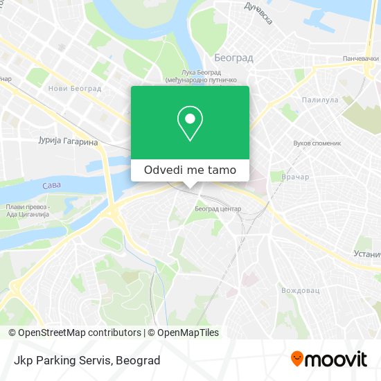 Jkp Parking Servis mapa