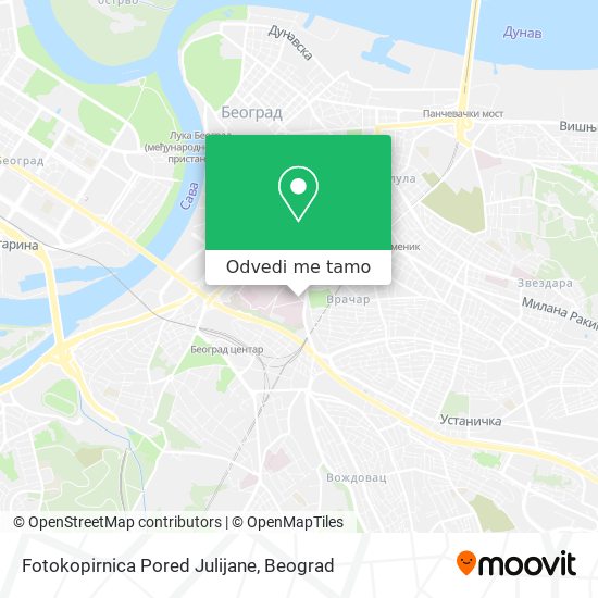 Fotokopirnica Pored Julijane mapa