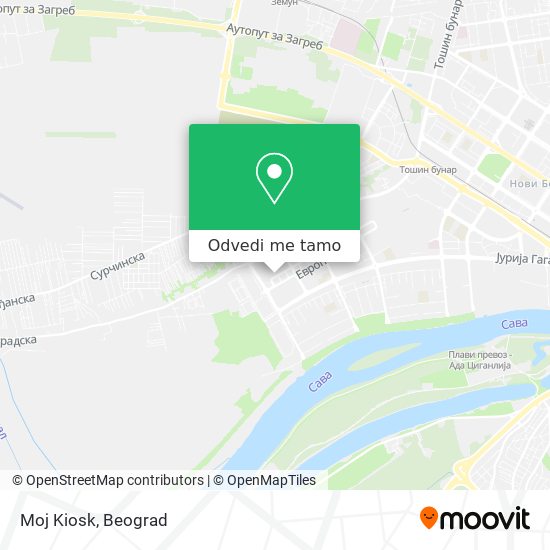 Moj Kiosk mapa