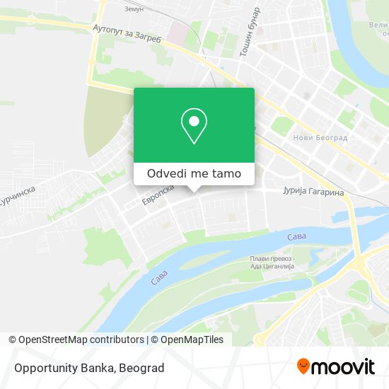 Opportunity Banka mapa