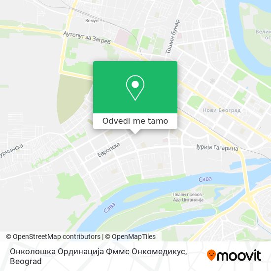 Онколошка Ординација Фммс Онкомедикус mapa