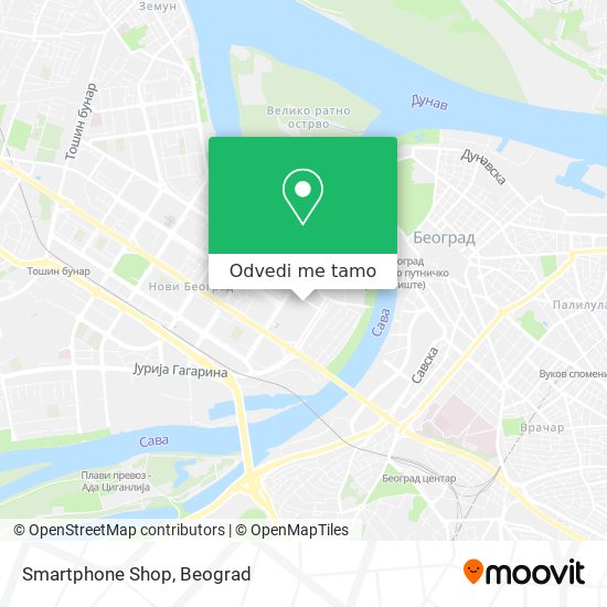 Smartphone Shop mapa