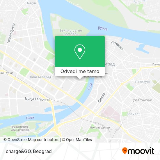 charge&GO mapa