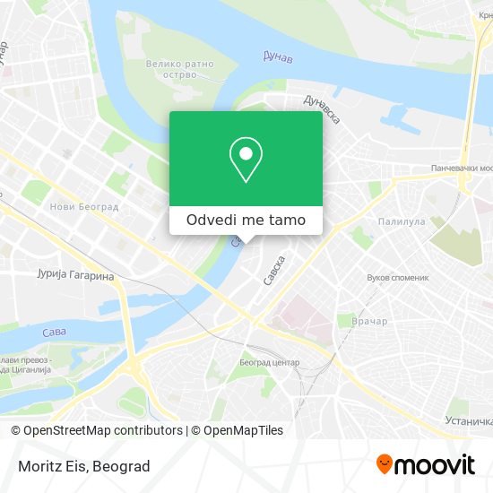 Moritz Eis mapa