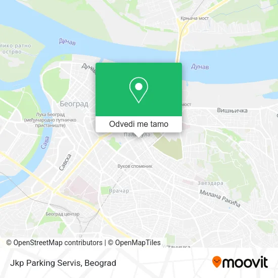 Jkp Parking Servis mapa