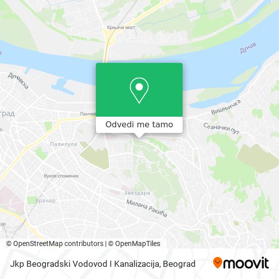 Jkp Beogradski Vodovod I Kanalizacija mapa