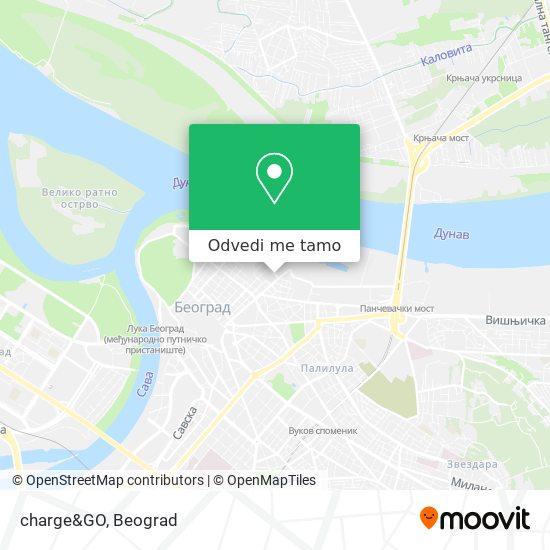 charge&GO mapa