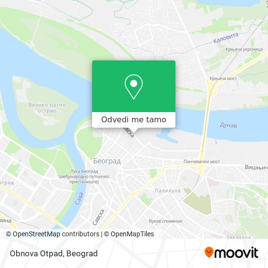 Obnova Otpad mapa