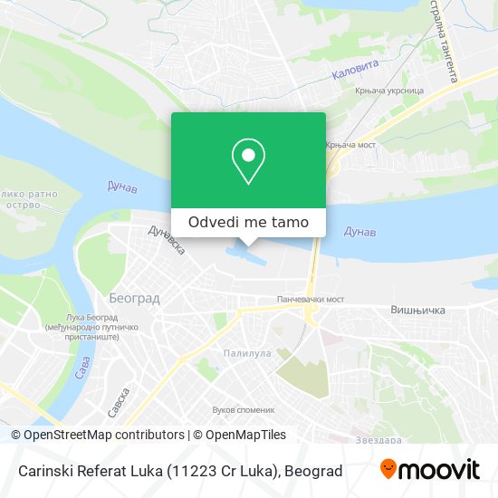 Carinski Referat Luka (11223 Cr Luka) mapa