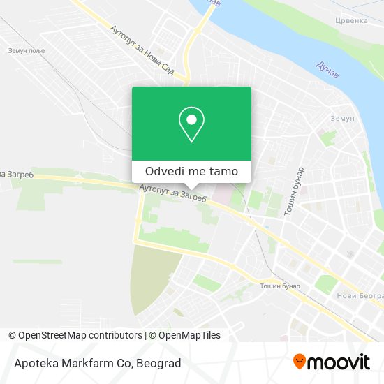 Apoteka Markfarm Co mapa