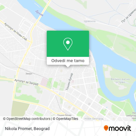 Nikola Promet mapa