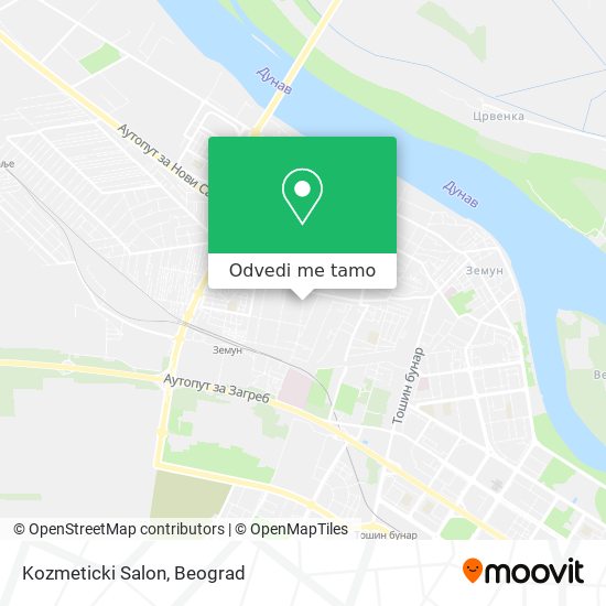 Kozmeticki Salon mapa