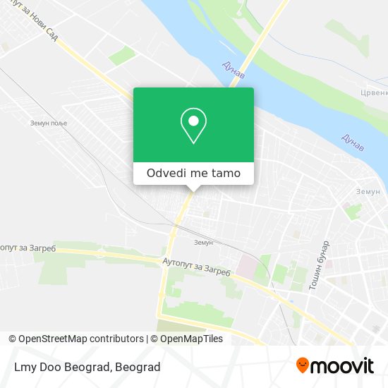 Lmy Doo Beograd mapa