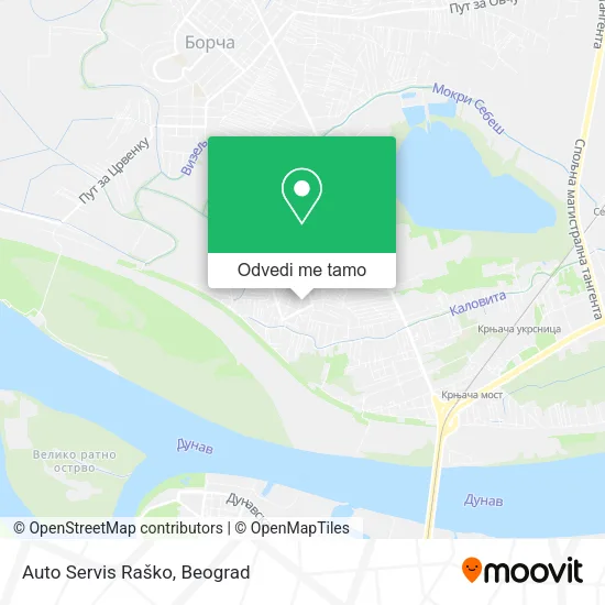 Auto Servis Raško mapa