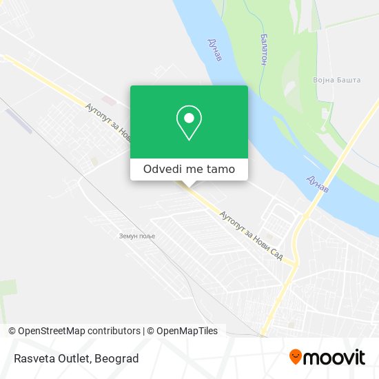 Rasveta Outlet mapa