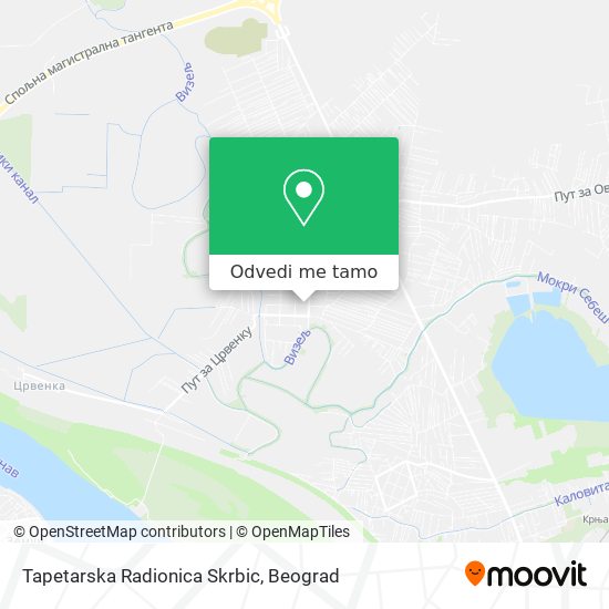 Tapetarska Radionica Skrbic mapa