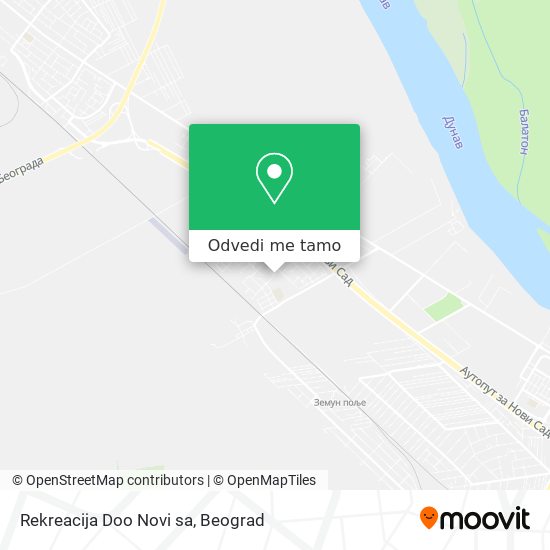 Rekreacija Doo Novi sa mapa