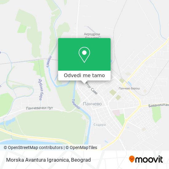 Morska Avantura Igraonica mapa