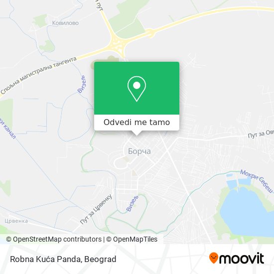 Robna Kuća Panda mapa