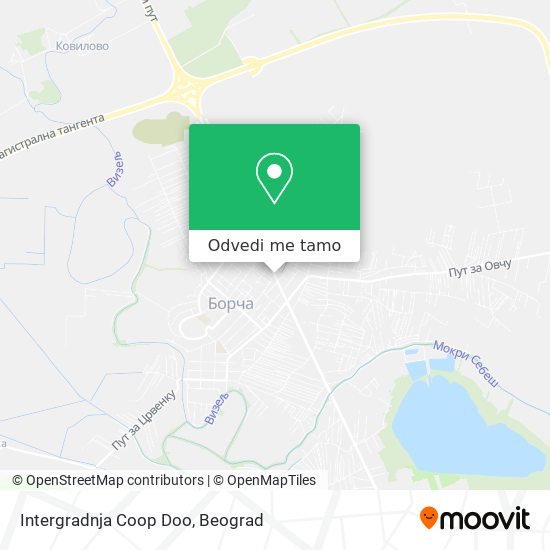 Intergradnja Coop Doo mapa