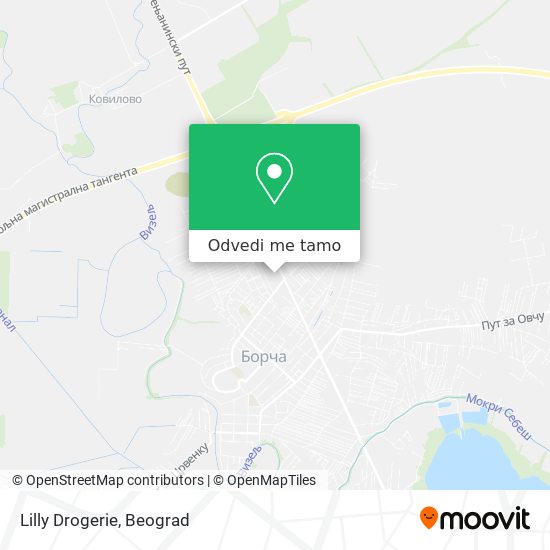 Lilly Drogerie mapa
