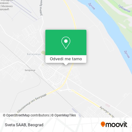 Sveta SAAB mapa