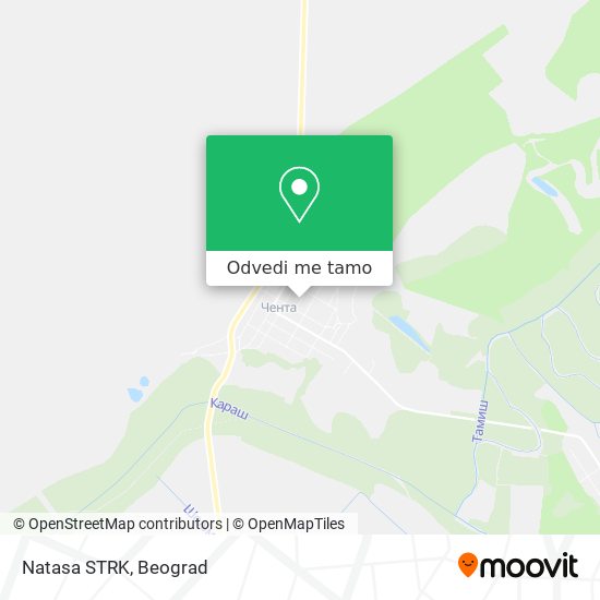 Natasa STRK mapa