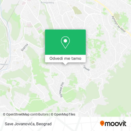 Save Jovanovića mapa