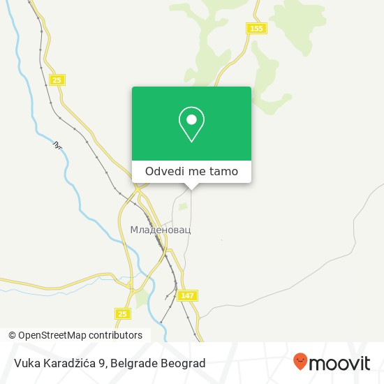 Vuka Karadžića 9 mapa