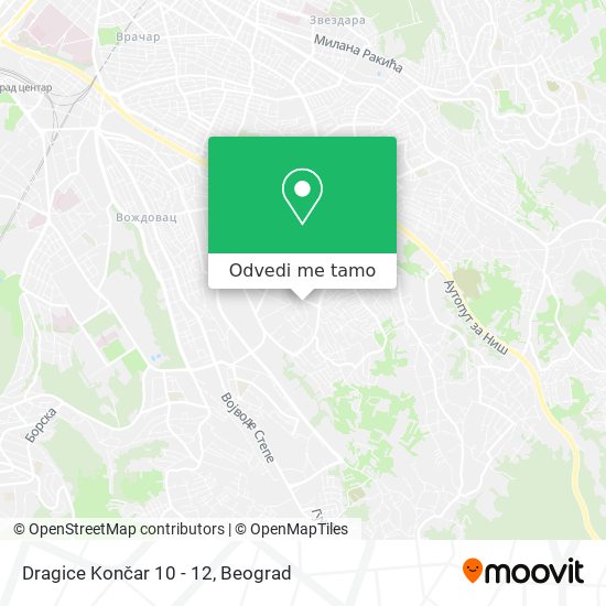 Dragice Končar 10 - 12 mapa