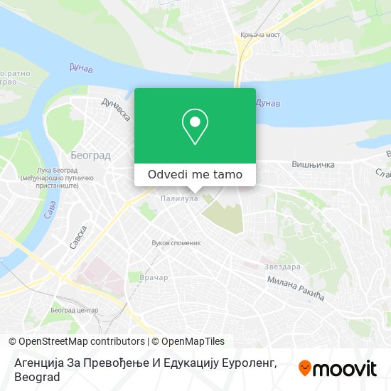 Агенција За Превођење И Едукацију Еуроленг mapa