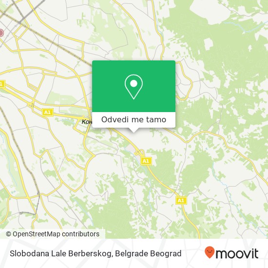 Slobodana Lale Berberskog mapa