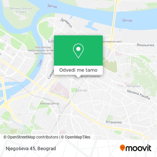 Njegoševa 45 mapa