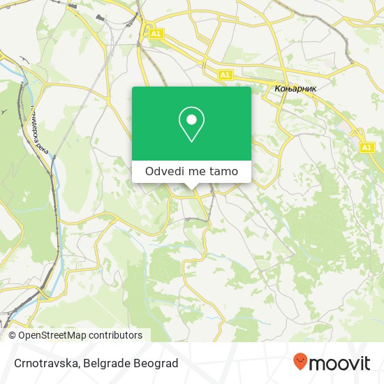 Crnotravska mapa